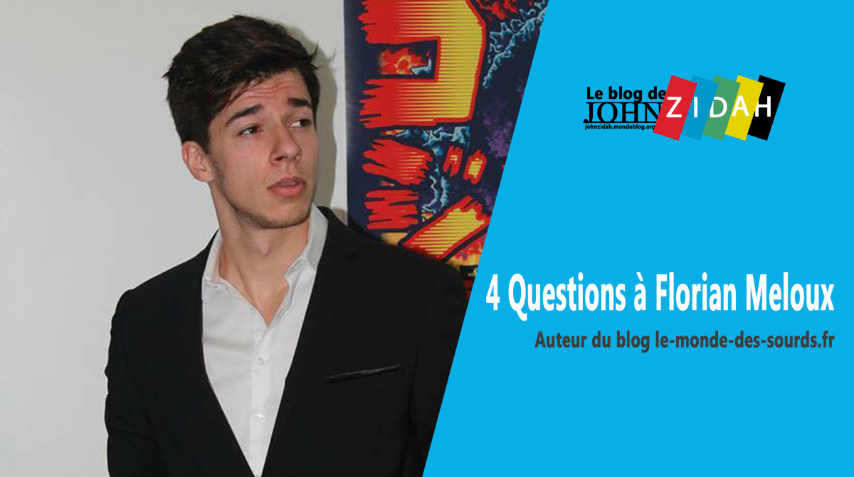 Article : Avec son blog, Florian Meloux veut que les sourds « rêvent plus grand »