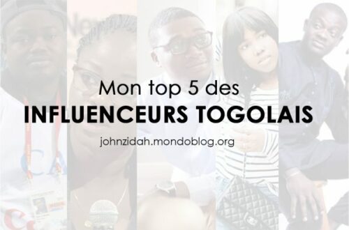 Article : Mon top 5 des influenceurs togolais